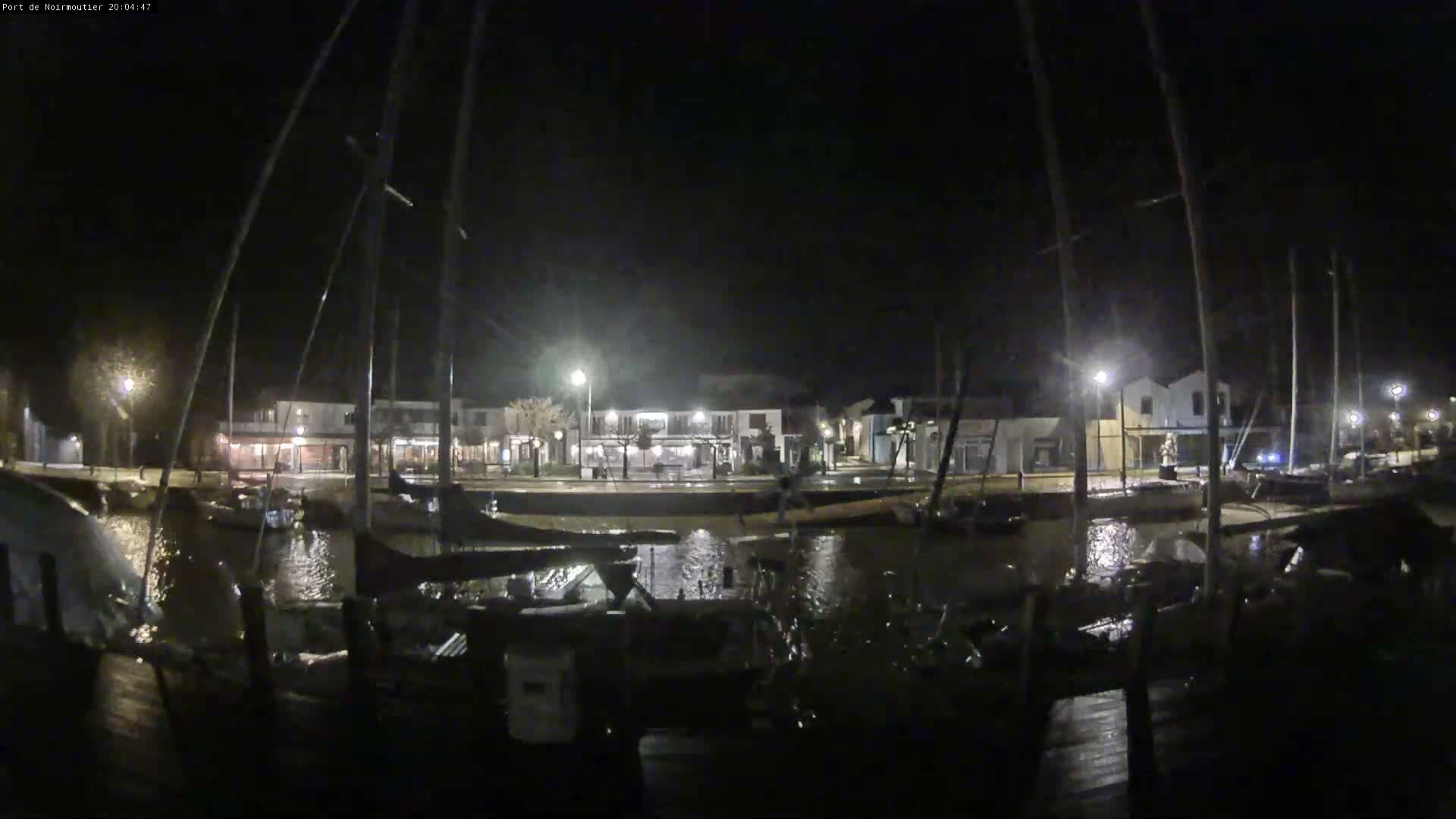 Noirmoutier-en-l'lle Village Live Cam - Les Sables-d'Olonne, Vendée, Pays de la Loire, France