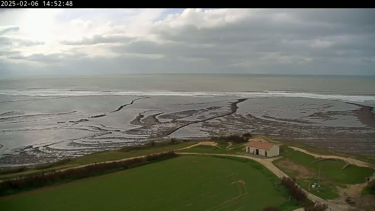 Saint-Denis-d'Oleron  Coast & Atlantic View  from Chassiron Light House (Phare de Chassiron) - Rochefort, Charente-Maritime, Nouvelle-Aquitaine, France