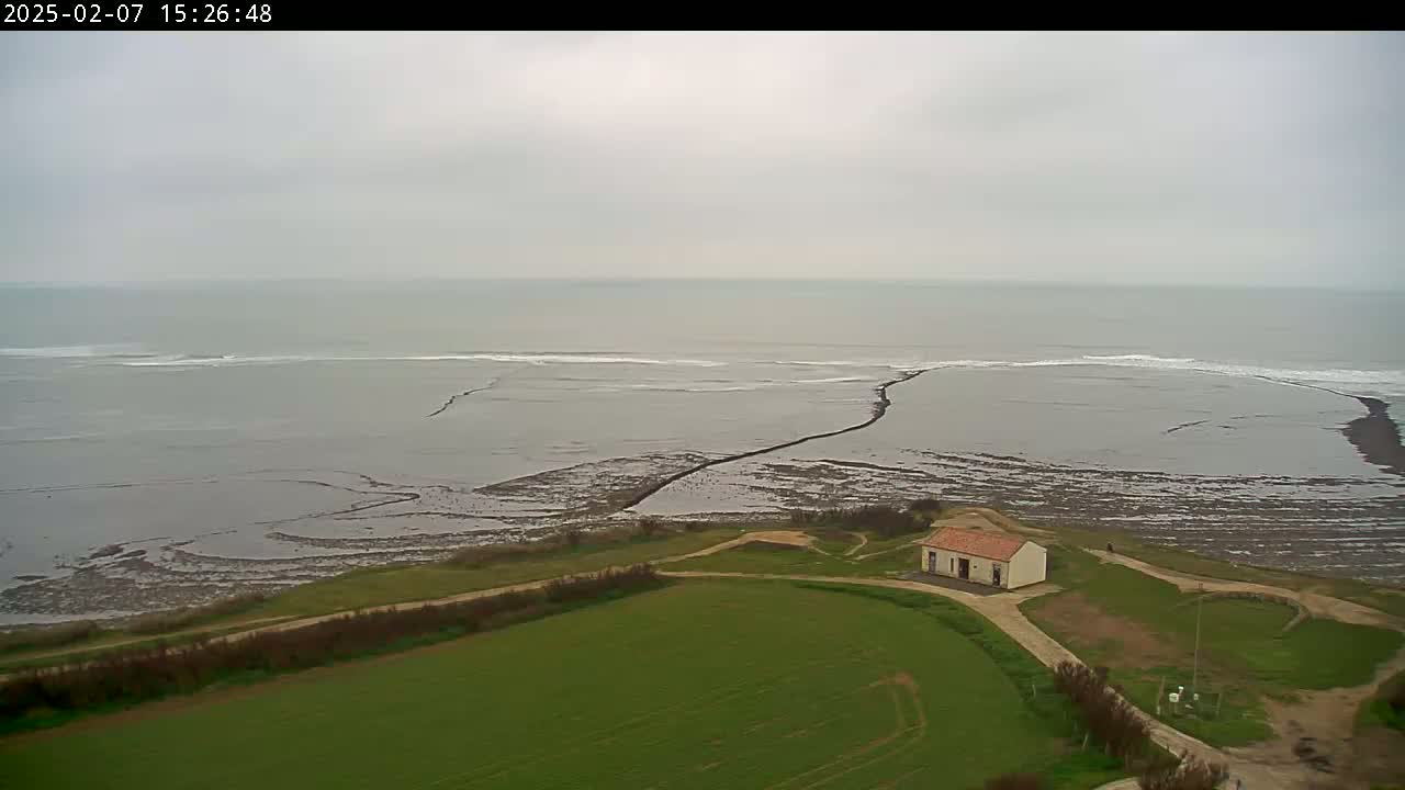 Saint-Denis-d'Oleron  Coast & Atlantic View  from Chassiron Light House (Phare de Chassiron) - Rochefort, Charente-Maritime, Nouvelle-Aquitaine, France