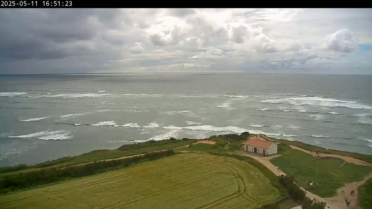 Saint-Denis-d'Oleron  Coast & Atlantic View  from Chassiron Light House (Phare de Chassiron) - Rochefort, Charente-Maritime, Nouvelle-Aquitaine, France