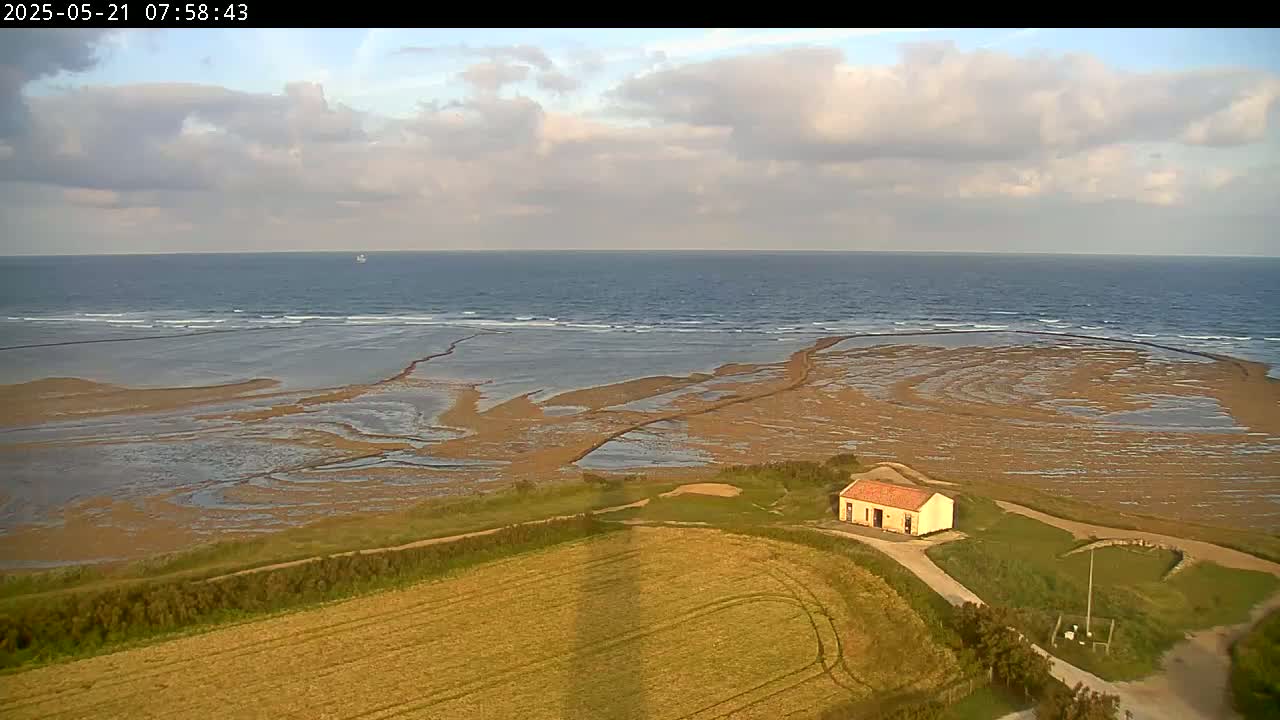 Saint-Denis-d'Oleron  Coast & Atlantic View  from Chassiron Light House (Phare de Chassiron) - Rochefort, Charente-Maritime, Nouvelle-Aquitaine, France