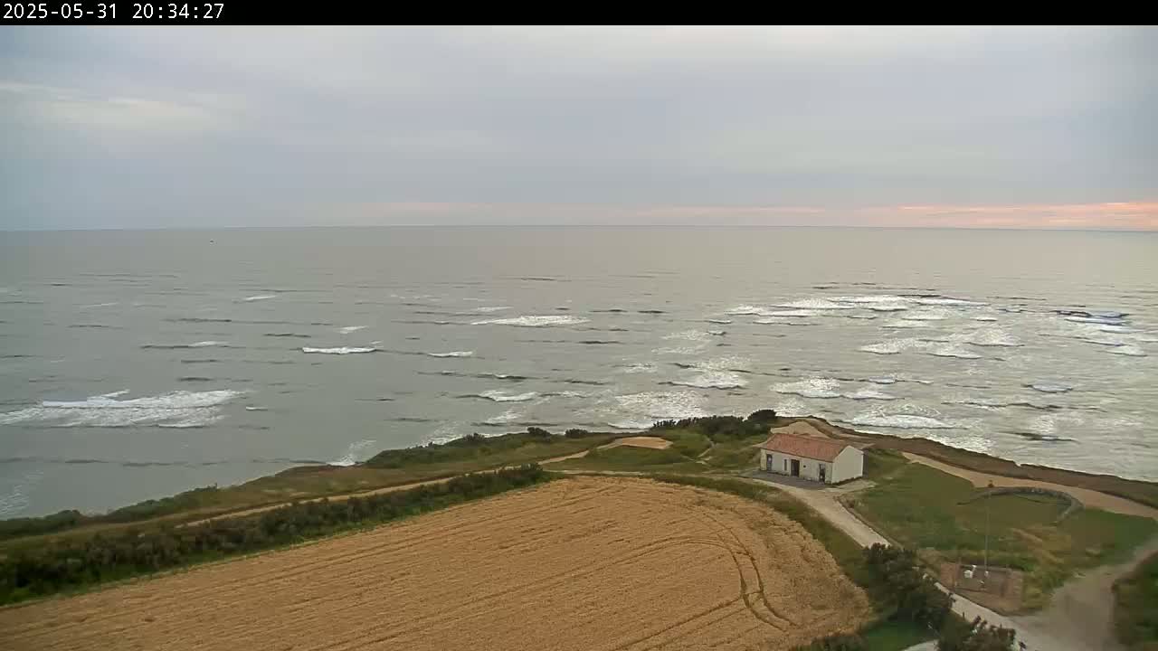 Saint-Denis-d'Oleron  Coast & Atlantic View  from Chassiron Light House (Phare de Chassiron) - Rochefort, Charente-Maritime, Nouvelle-Aquitaine, France