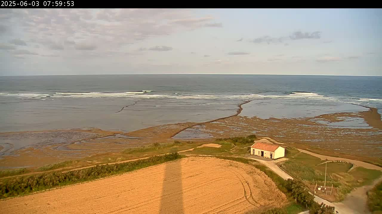 Saint-Denis-d'Oleron  Coast & Atlantic View  from Chassiron Light House (Phare de Chassiron) - Rochefort, Charente-Maritime, Nouvelle-Aquitaine, France