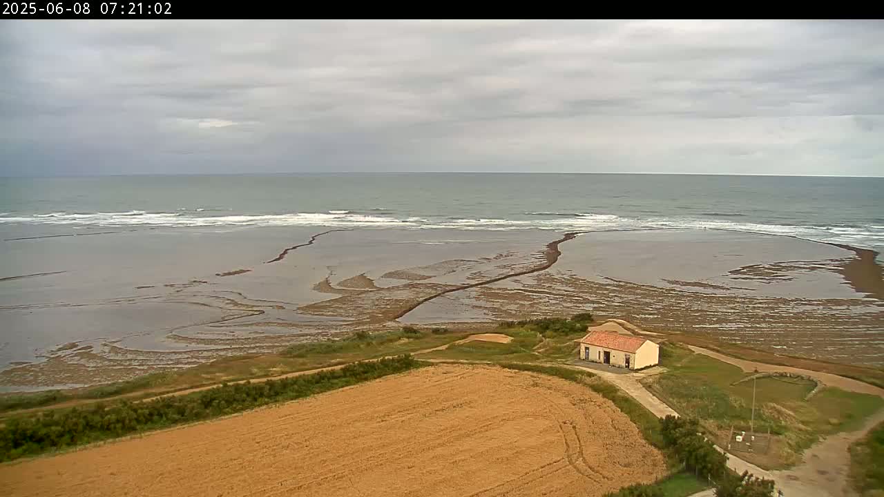 Saint-Denis-d'Oleron  Coast & Atlantic View  from Chassiron Light House (Phare de Chassiron) - Rochefort, Charente-Maritime, Nouvelle-Aquitaine, France