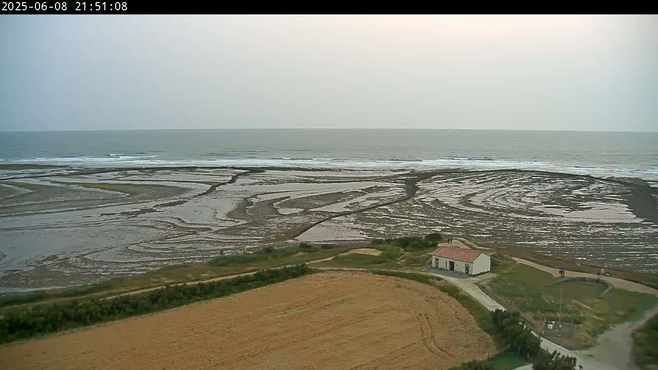 Saint-Denis-d'Oleron  Coast & Atlantic View  from Chassiron Light House (Phare de Chassiron) - Rochefort, Charente-Maritime, Nouvelle-Aquitaine, France