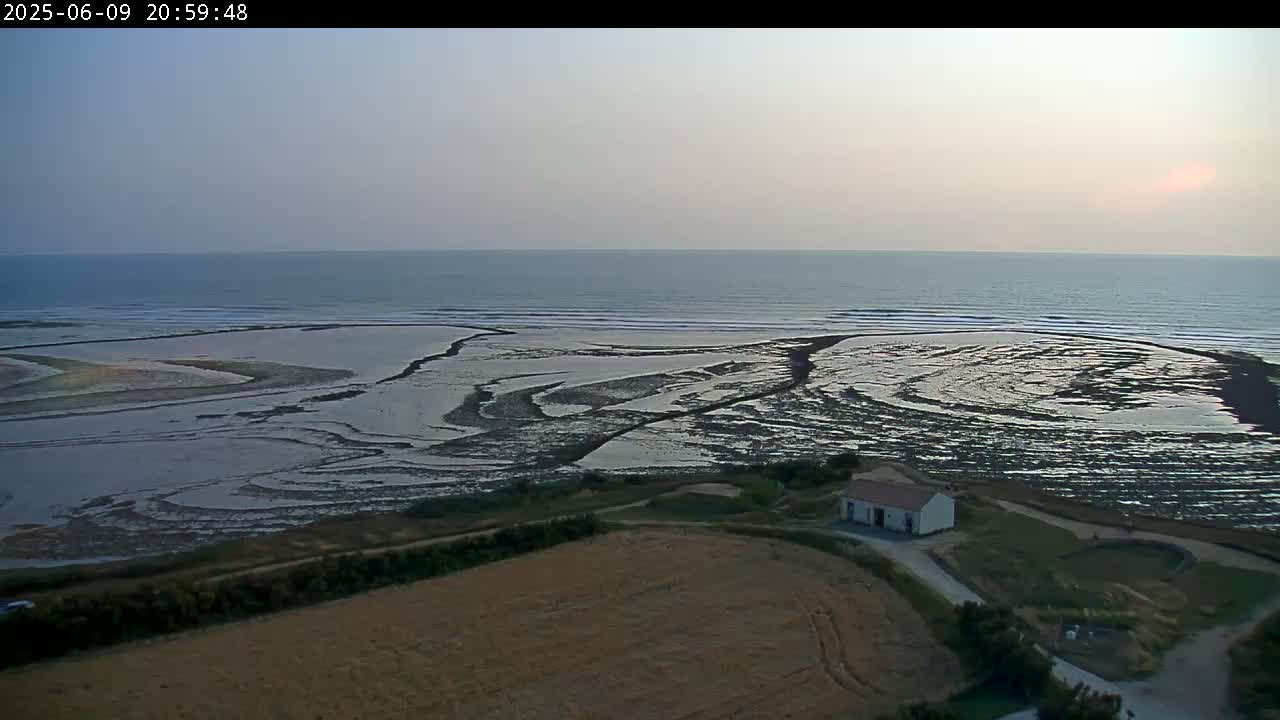 Saint-Denis-d'Oleron  Coast & Atlantic View  from Chassiron Light House (Phare de Chassiron) - Rochefort, Charente-Maritime, Nouvelle-Aquitaine, France