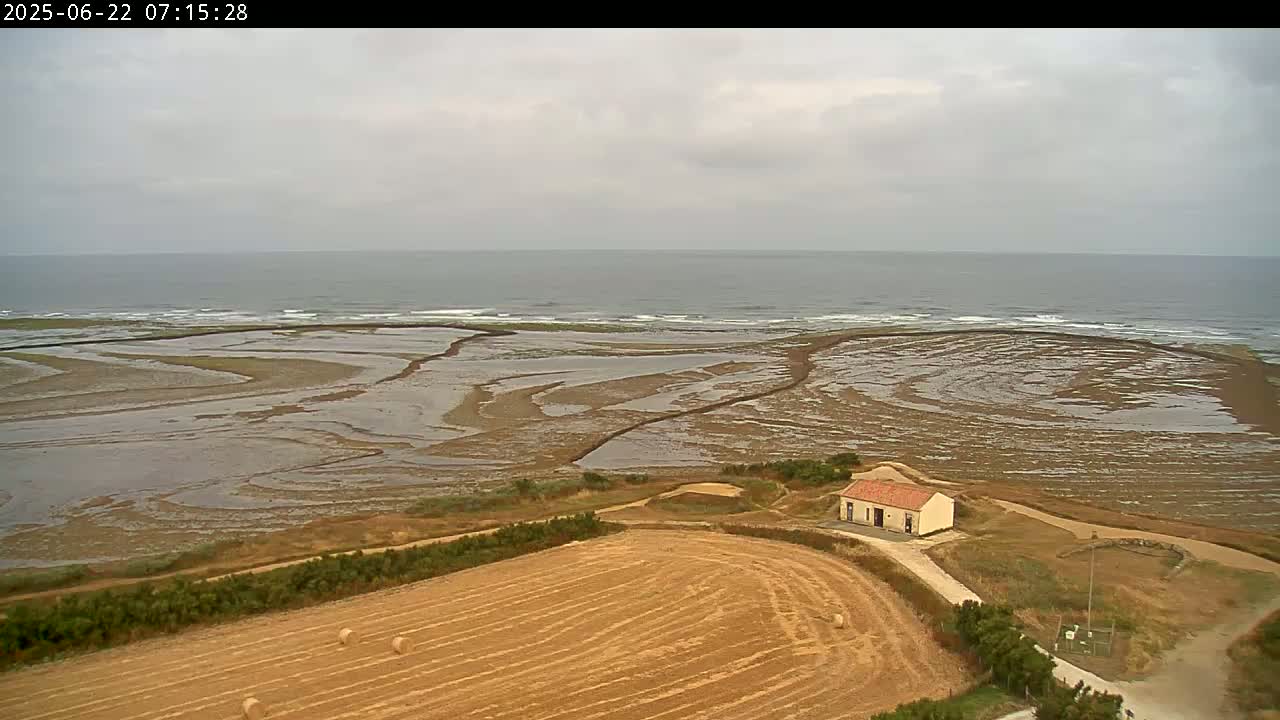 Saint-Denis-d'Oleron  Coast & Atlantic View  from Chassiron Light House (Phare de Chassiron) - Rochefort, Charente-Maritime, Nouvelle-Aquitaine, France