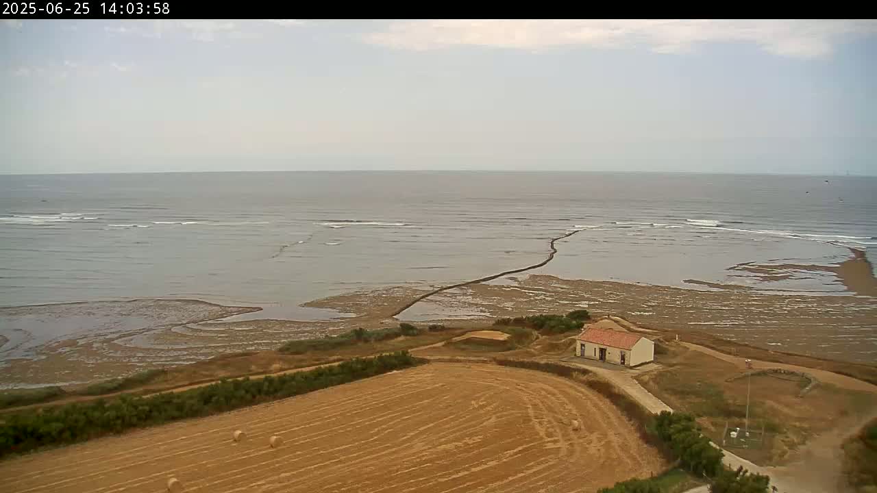 Saint-Denis-d'Oleron  Coast & Atlantic View  from Chassiron Light House (Phare de Chassiron) - Rochefort, Charente-Maritime, Nouvelle-Aquitaine, France