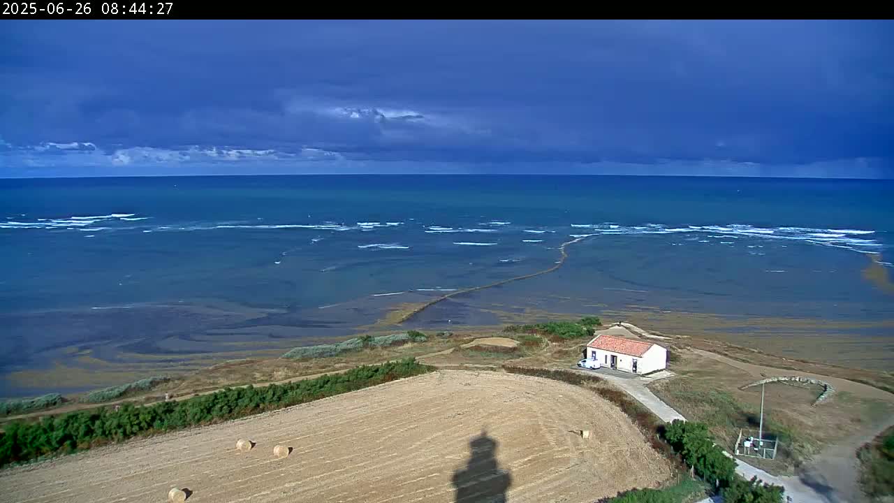 Saint-Denis-d'Oleron  Coast & Atlantic View  from Chassiron Light House (Phare de Chassiron) - Rochefort, Charente-Maritime, Nouvelle-Aquitaine, France