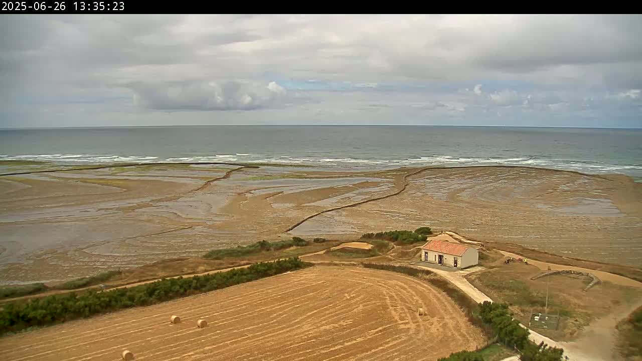 Saint-Denis-d'Oleron  Coast & Atlantic View  from Chassiron Light House (Phare de Chassiron) - Rochefort, Charente-Maritime, Nouvelle-Aquitaine, France