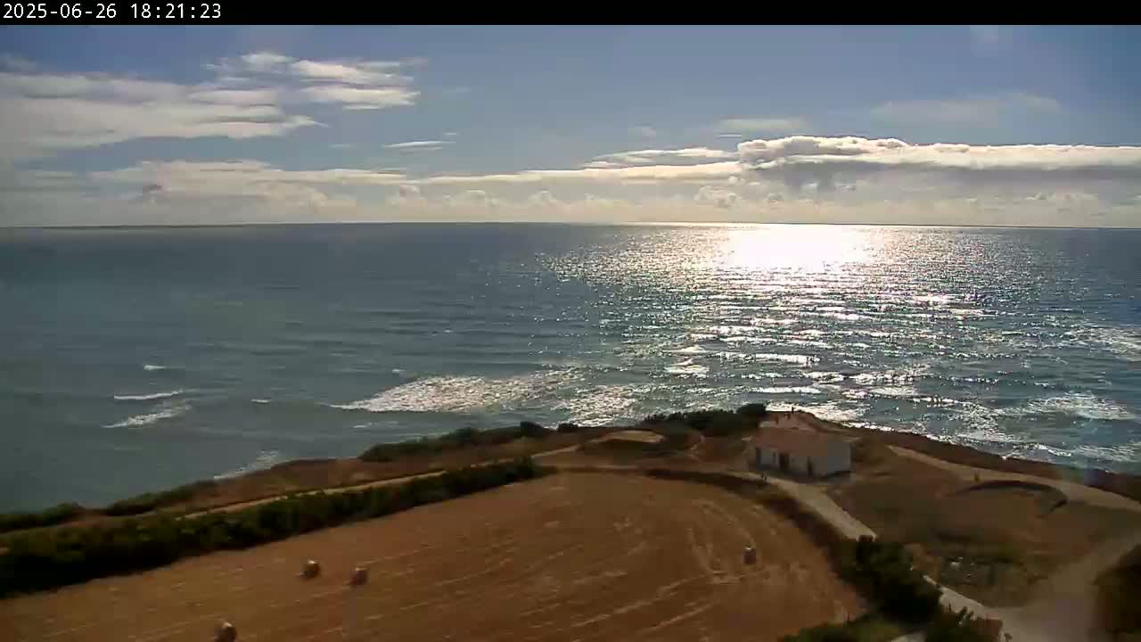 Saint-Denis-d'Oleron  Coast & Atlantic View  from Chassiron Light House (Phare de Chassiron) - Rochefort, Charente-Maritime, Nouvelle-Aquitaine, France