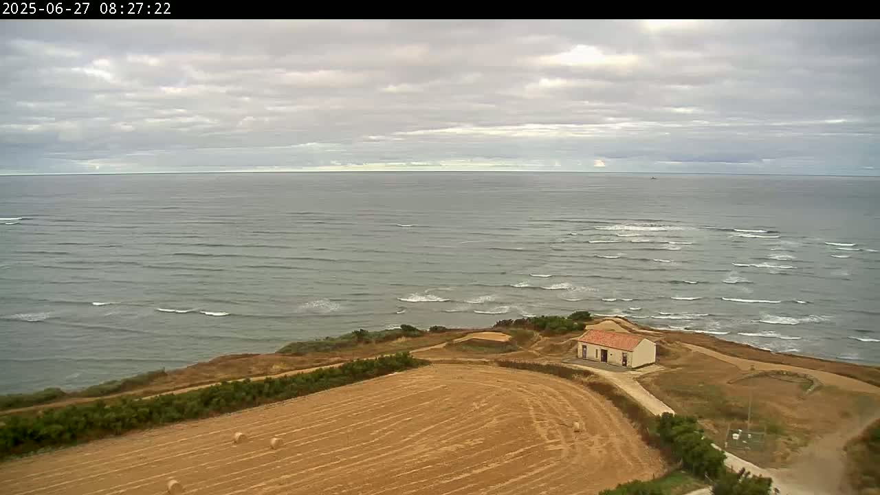 Saint-Denis-d'Oleron  Coast & Atlantic View  from Chassiron Light House (Phare de Chassiron) - Rochefort, Charente-Maritime, Nouvelle-Aquitaine, France
