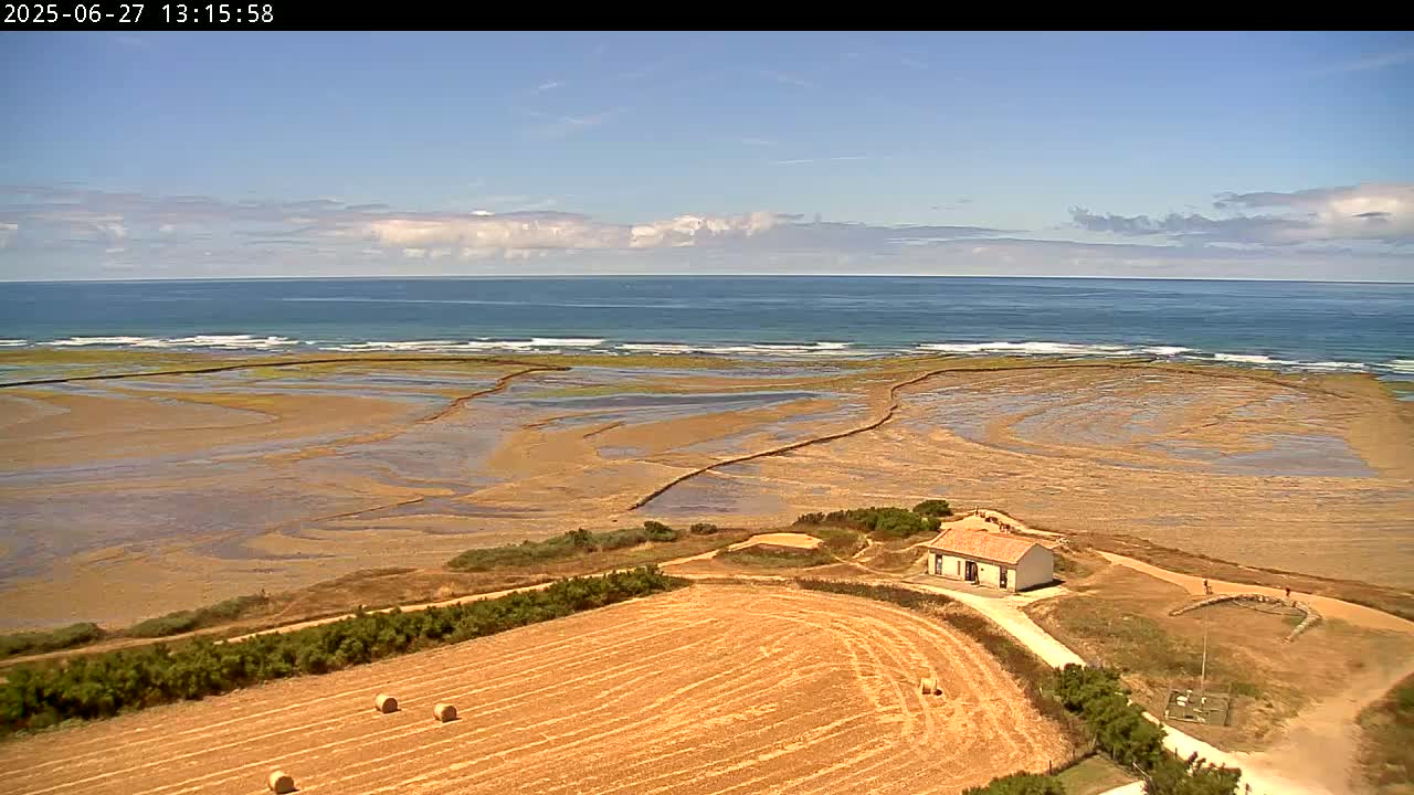 Saint-Denis-d'Oleron  Coast & Atlantic View  from Chassiron Light House (Phare de Chassiron) - Rochefort, Charente-Maritime, Nouvelle-Aquitaine, France