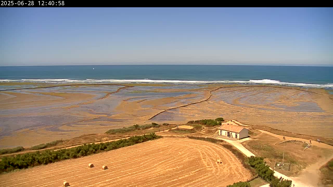 Saint-Denis-d'Oleron  Coast & Atlantic View  from Chassiron Light House (Phare de Chassiron) - Rochefort, Charente-Maritime, Nouvelle-Aquitaine, France
