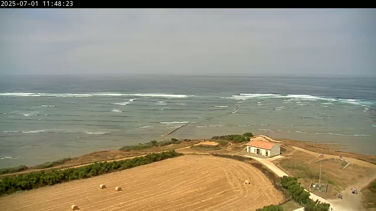 Saint-Denis-d'Oleron  Coast & Atlantic View  from Chassiron Light House (Phare de Chassiron) - Rochefort, Charente-Maritime, Nouvelle-Aquitaine, France