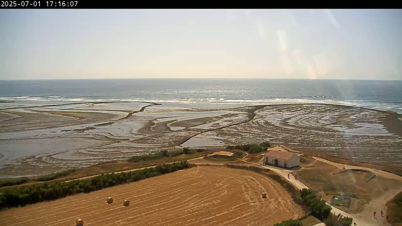 Saint-Denis-d'Oleron  Coast & Atlantic View  from Chassiron Light House (Phare de Chassiron) - Rochefort, Charente-Maritime, Nouvelle-Aquitaine, France