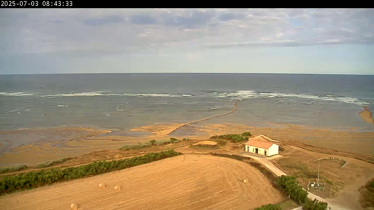 Saint-Denis-d'Oleron  Coast & Atlantic View  from Chassiron Light House (Phare de Chassiron) - Rochefort, Charente-Maritime, Nouvelle-Aquitaine, France