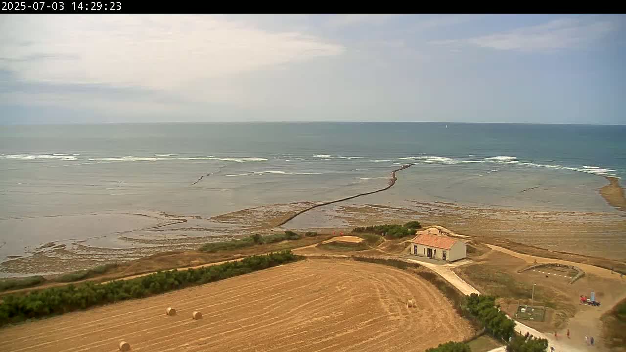 Saint-Denis-d'Oleron  Coast & Atlantic View  from Chassiron Light House (Phare de Chassiron) - Rochefort, Charente-Maritime, Nouvelle-Aquitaine, France
