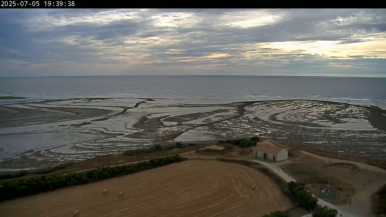 Saint-Denis-d'Oleron  Coast & Atlantic View  from Chassiron Light House (Phare de Chassiron) - Rochefort, Charente-Maritime, Nouvelle-Aquitaine, France
