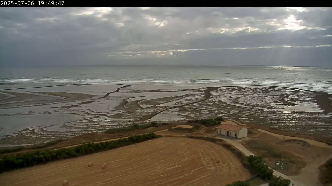 Saint-Denis-d'Oleron  Coast & Atlantic View  from Chassiron Light House (Phare de Chassiron) - Rochefort, Charente-Maritime, Nouvelle-Aquitaine, France