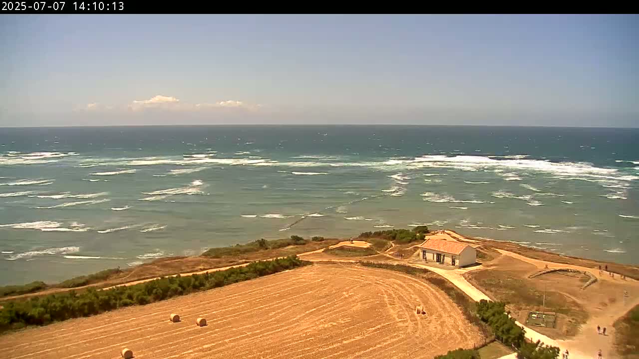 Saint-Denis-d'Oleron  Coast & Atlantic View  from Chassiron Light House (Phare de Chassiron) - Rochefort, Charente-Maritime, Nouvelle-Aquitaine, France