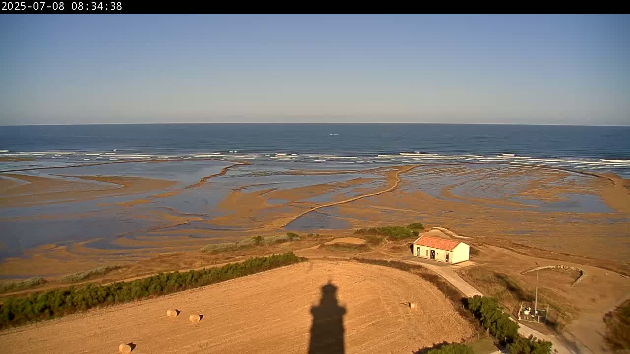 Saint-Denis-d'Oleron  Coast & Atlantic View  from Chassiron Light House (Phare de Chassiron) - Rochefort, Charente-Maritime, Nouvelle-Aquitaine, France