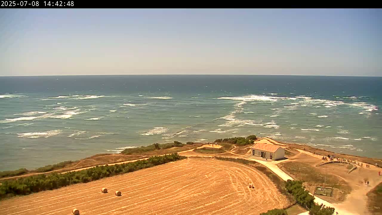 Saint-Denis-d'Oleron  Coast & Atlantic View  from Chassiron Light House (Phare de Chassiron) - Rochefort, Charente-Maritime, Nouvelle-Aquitaine, France