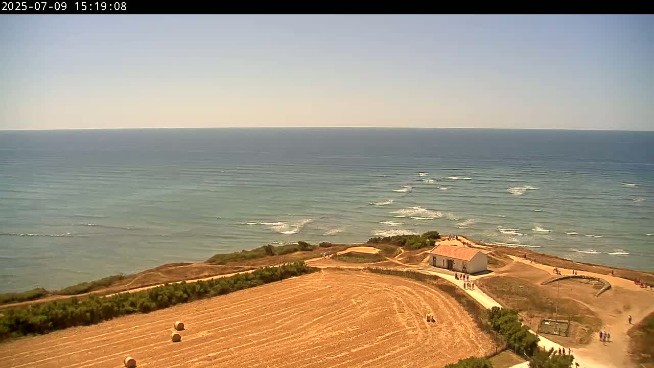 Saint-Denis-d'Oleron  Coast & Atlantic View  from Chassiron Light House (Phare de Chassiron) - Rochefort, Charente-Maritime, Nouvelle-Aquitaine, France