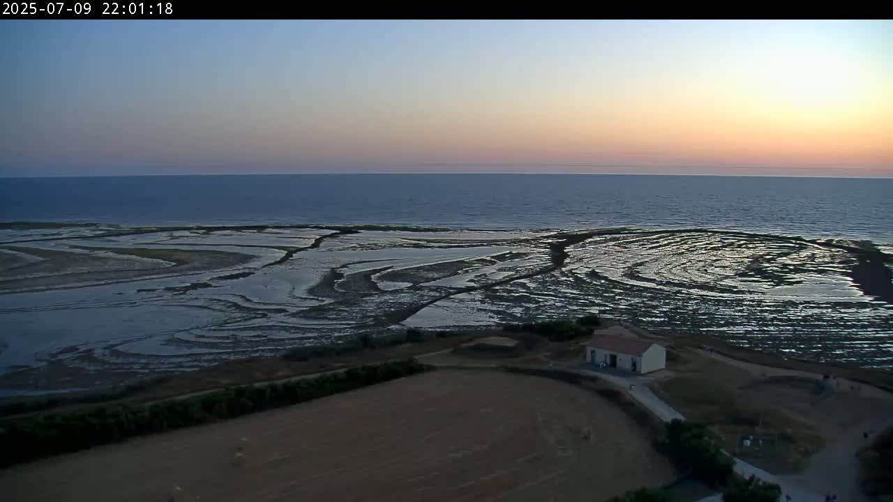 Saint-Denis-d'Oleron  Coast & Atlantic View  from Chassiron Light House (Phare de Chassiron) - Rochefort, Charente-Maritime, Nouvelle-Aquitaine, France