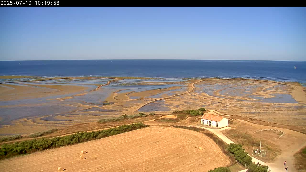 Saint-Denis-d'Oleron  Coast & Atlantic View  from Chassiron Light House (Phare de Chassiron) - Rochefort, Charente-Maritime, Nouvelle-Aquitaine, France