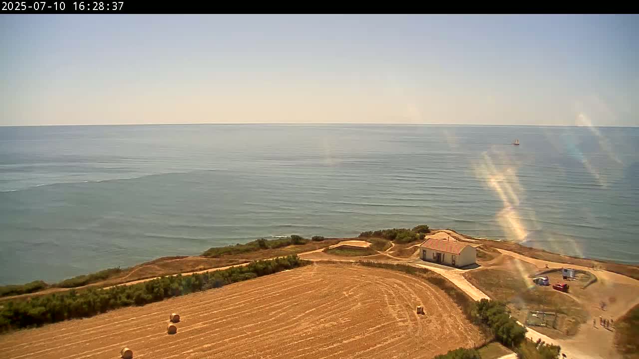 Saint-Denis-d'Oleron  Coast & Atlantic View  from Chassiron Light House (Phare de Chassiron) - Rochefort, Charente-Maritime, Nouvelle-Aquitaine, France