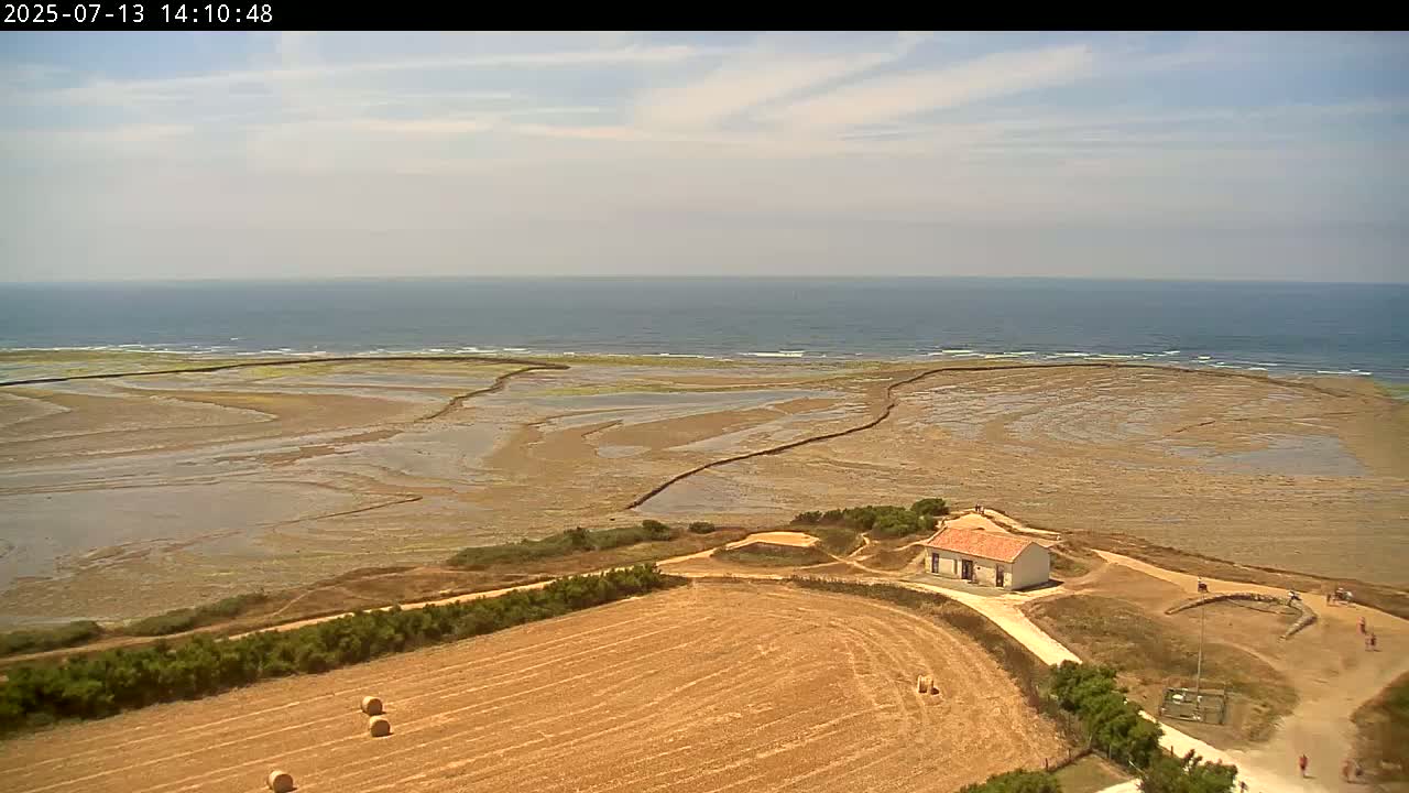 Saint-Denis-d'Oleron  Coast & Atlantic View  from Chassiron Light House (Phare de Chassiron) - Rochefort, Charente-Maritime, Nouvelle-Aquitaine, France