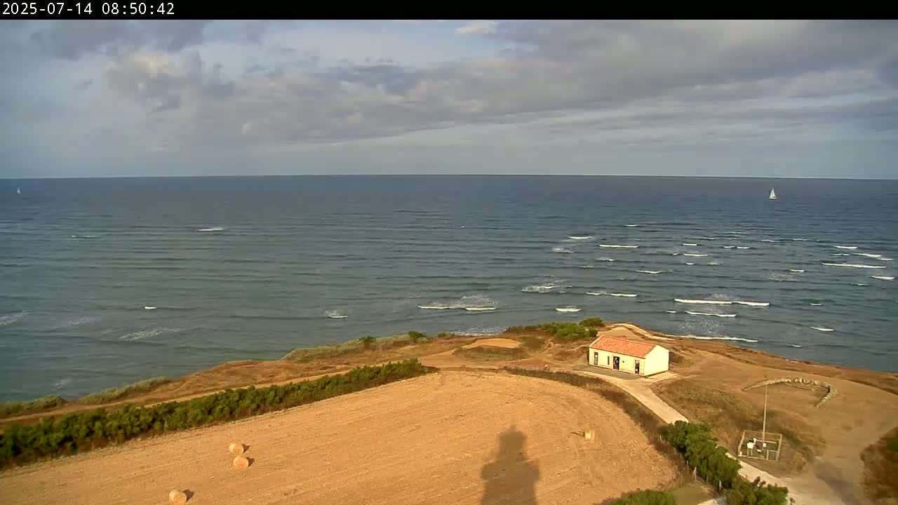 Saint-Denis-d'Oleron  Coast & Atlantic View  from Chassiron Light House (Phare de Chassiron) - Rochefort, Charente-Maritime, Nouvelle-Aquitaine, France