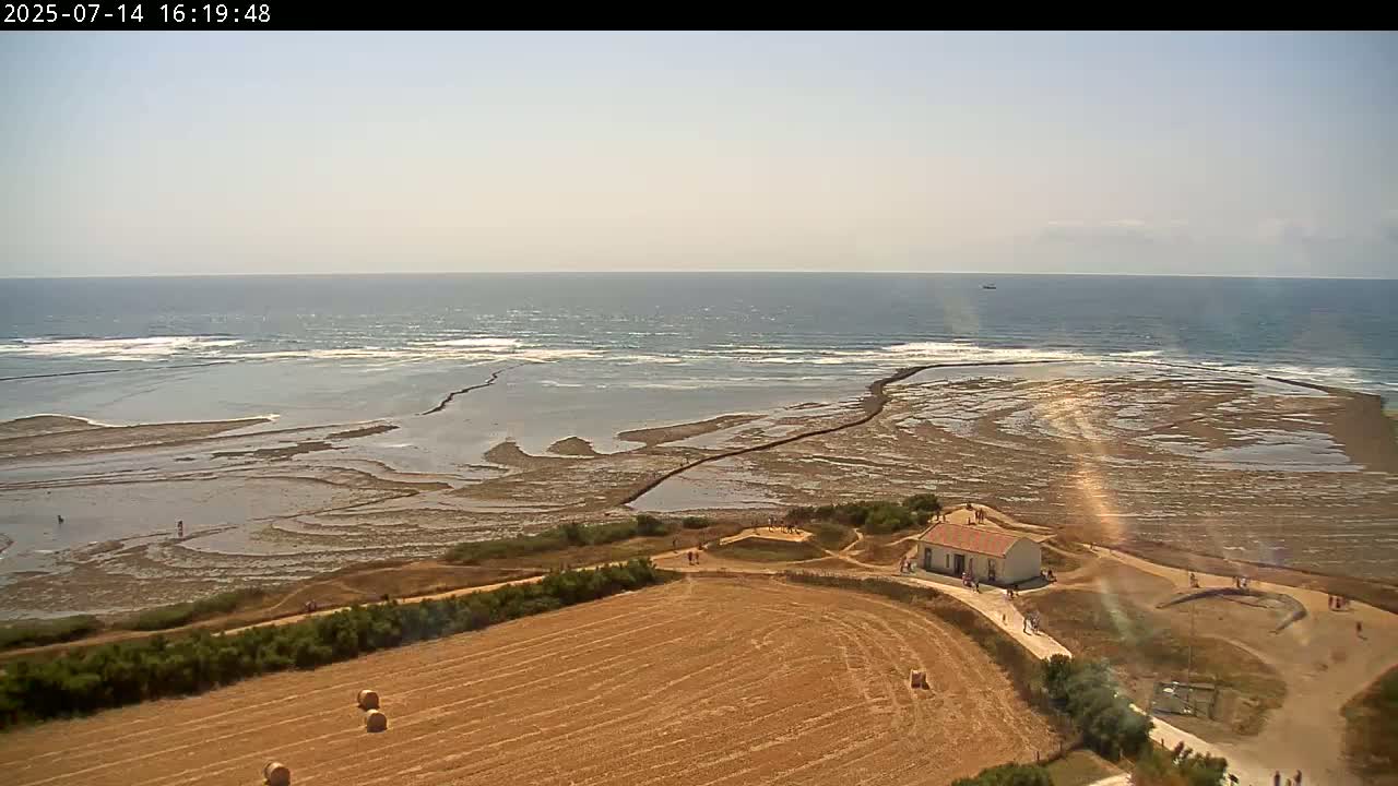 Saint-Denis-d'Oleron  Coast & Atlantic View  from Chassiron Light House (Phare de Chassiron) - Rochefort, Charente-Maritime, Nouvelle-Aquitaine, France