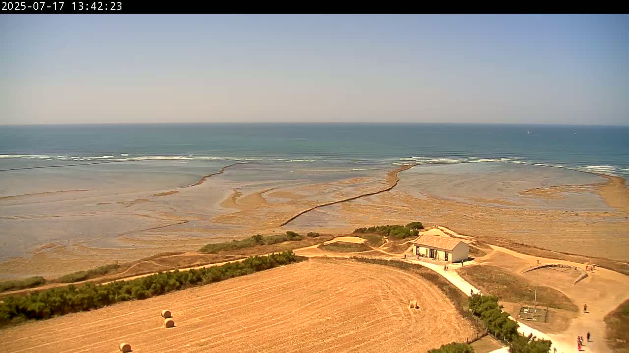 Saint-Denis-d'Oleron  Coast & Atlantic View  from Chassiron Light House (Phare de Chassiron) - Rochefort, Charente-Maritime, Nouvelle-Aquitaine, France