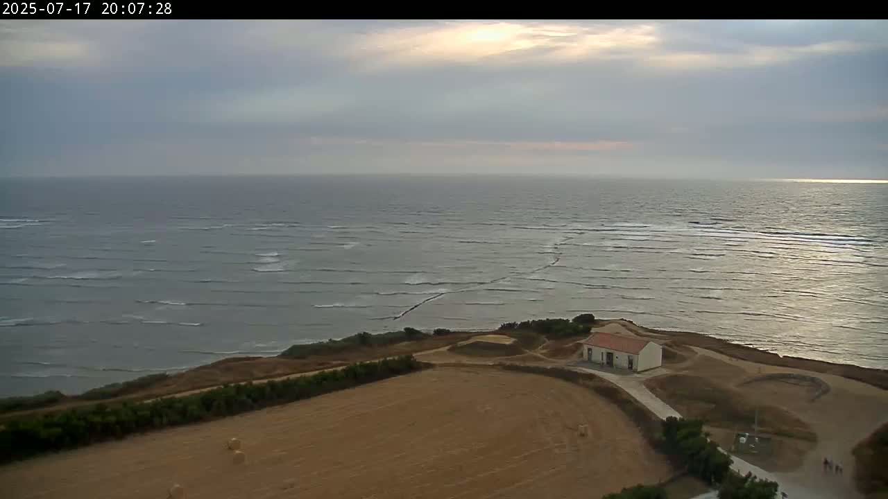 Saint-Denis-d'Oleron  Coast & Atlantic View  from Chassiron Light House (Phare de Chassiron) - Rochefort, Charente-Maritime, Nouvelle-Aquitaine, France
