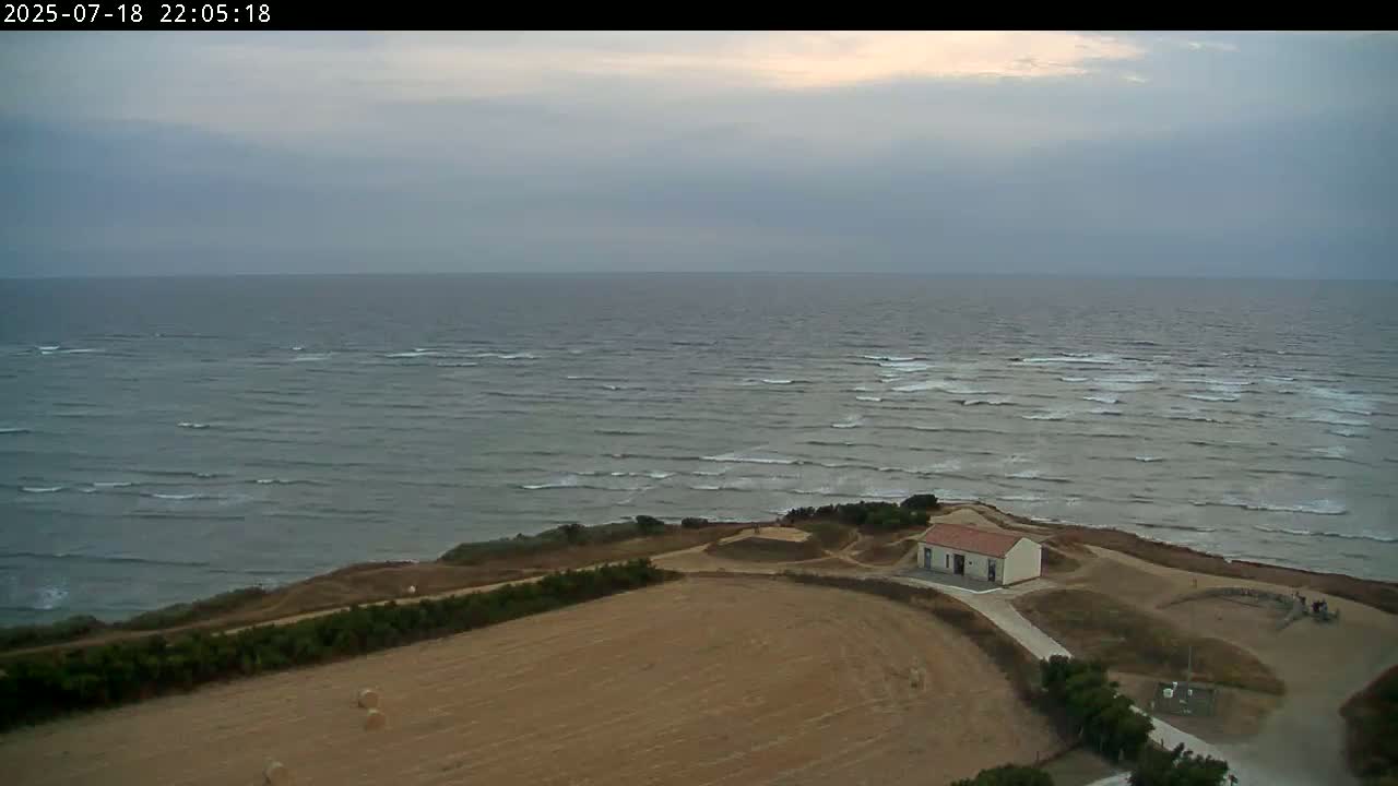 Saint-Denis-d'Oleron  Coast & Atlantic View  from Chassiron Light House (Phare de Chassiron) - Rochefort, Charente-Maritime, Nouvelle-Aquitaine, France