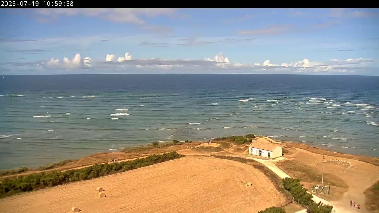 Saint-Denis-d'Oleron  Coast & Atlantic View  from Chassiron Light House (Phare de Chassiron) - Rochefort, Charente-Maritime, Nouvelle-Aquitaine, France