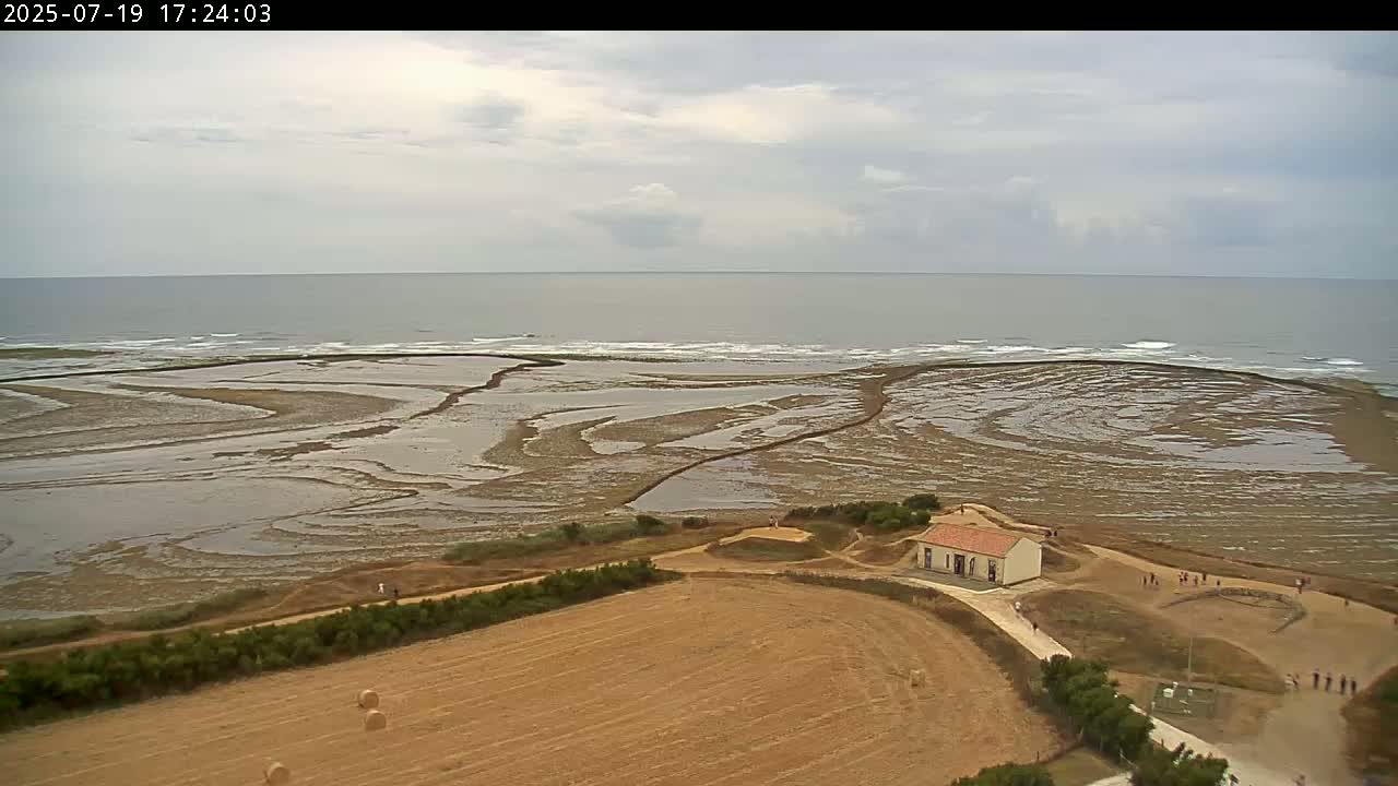 Saint-Denis-d'Oleron  Coast & Atlantic View  from Chassiron Light House (Phare de Chassiron) - Rochefort, Charente-Maritime, Nouvelle-Aquitaine, France
