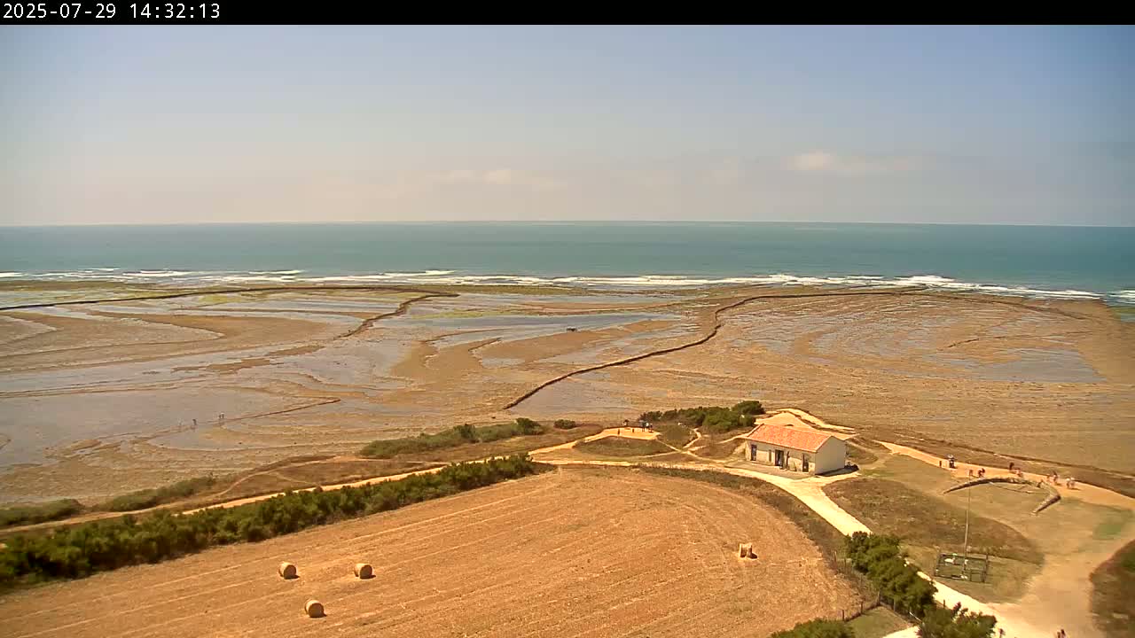 Saint-Denis-d'Oleron  Coast & Atlantic View  from Chassiron Light House (Phare de Chassiron) - Rochefort, Charente-Maritime, Nouvelle-Aquitaine, France