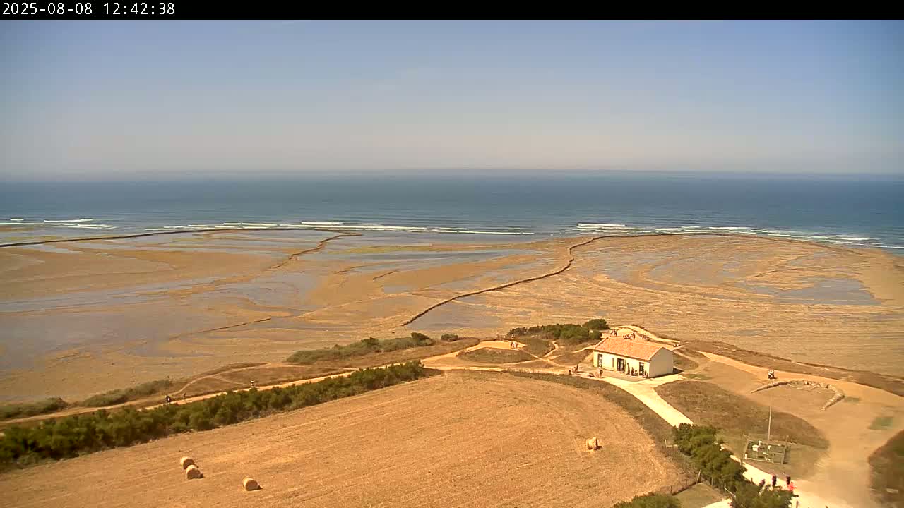 Saint-Denis-d'Oleron  Coast & Atlantic View  from Chassiron Light House (Phare de Chassiron) - Rochefort, Charente-Maritime, Nouvelle-Aquitaine, France