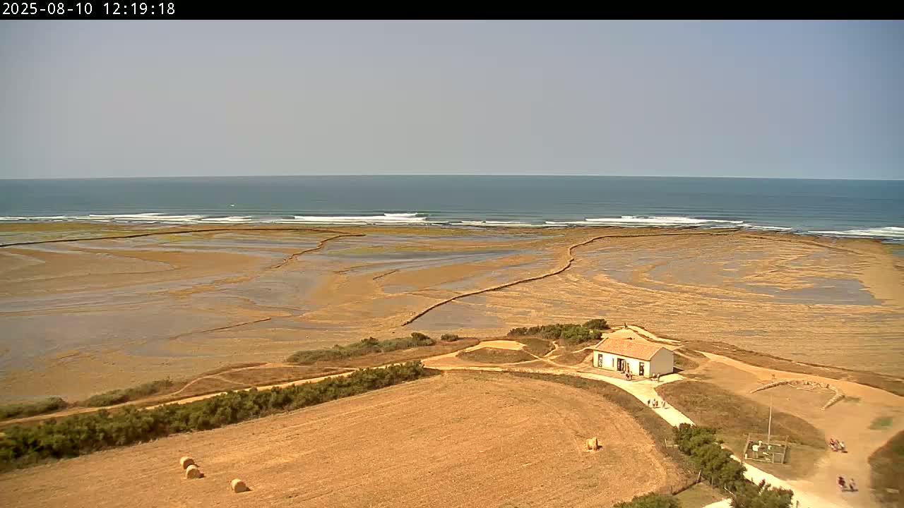 Saint-Denis-d'Oleron  Coast & Atlantic View  from Chassiron Light House (Phare de Chassiron) - Rochefort, Charente-Maritime, Nouvelle-Aquitaine, France