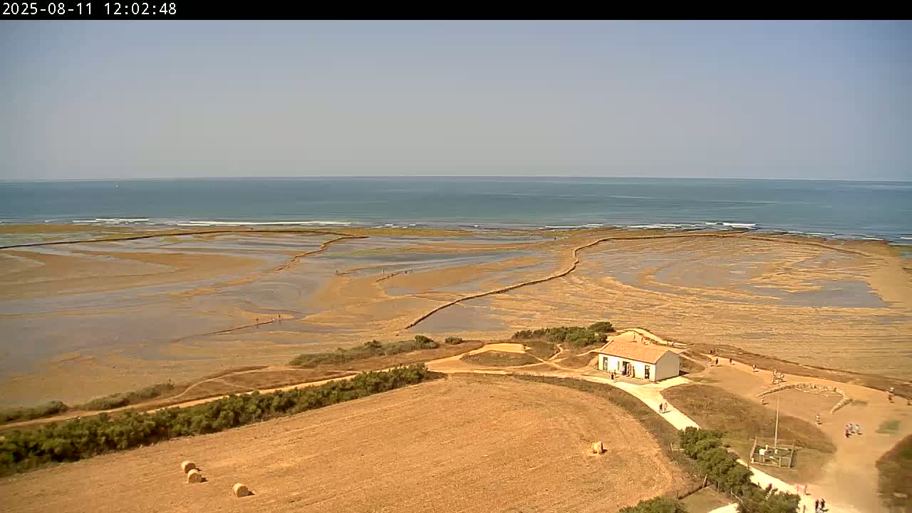 Saint-Denis-d'Oleron  Coast & Atlantic View  from Chassiron Light House (Phare de Chassiron) - Rochefort, Charente-Maritime, Nouvelle-Aquitaine, France