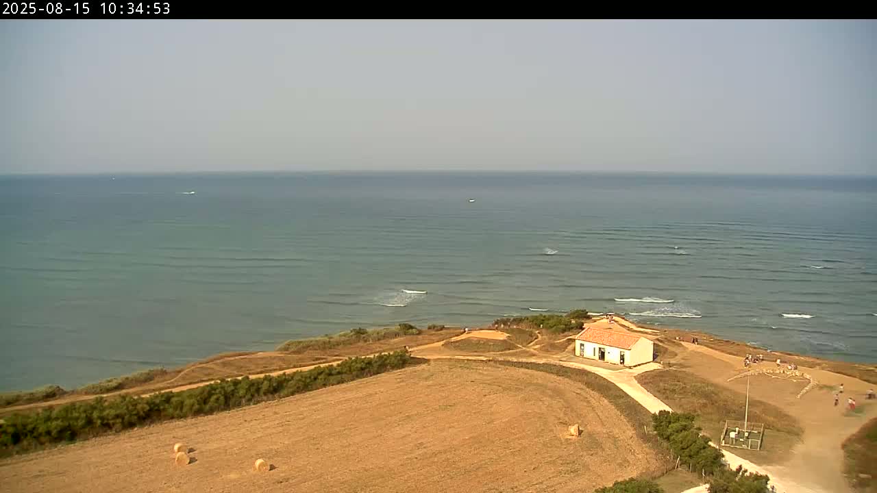 Saint-Denis-d'Oleron  Coast & Atlantic View  from Chassiron Light House (Phare de Chassiron) - Rochefort, Charente-Maritime, Nouvelle-Aquitaine, France