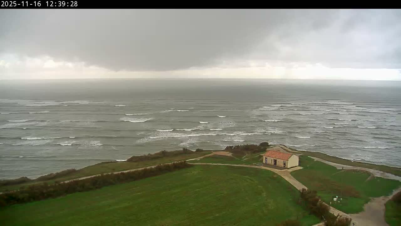 Saint-Denis-d'Oleron  Coast & Atlantic View  from Chassiron Light House (Phare de Chassiron) - Rochefort, Charente-Maritime, Nouvelle-Aquitaine, France
