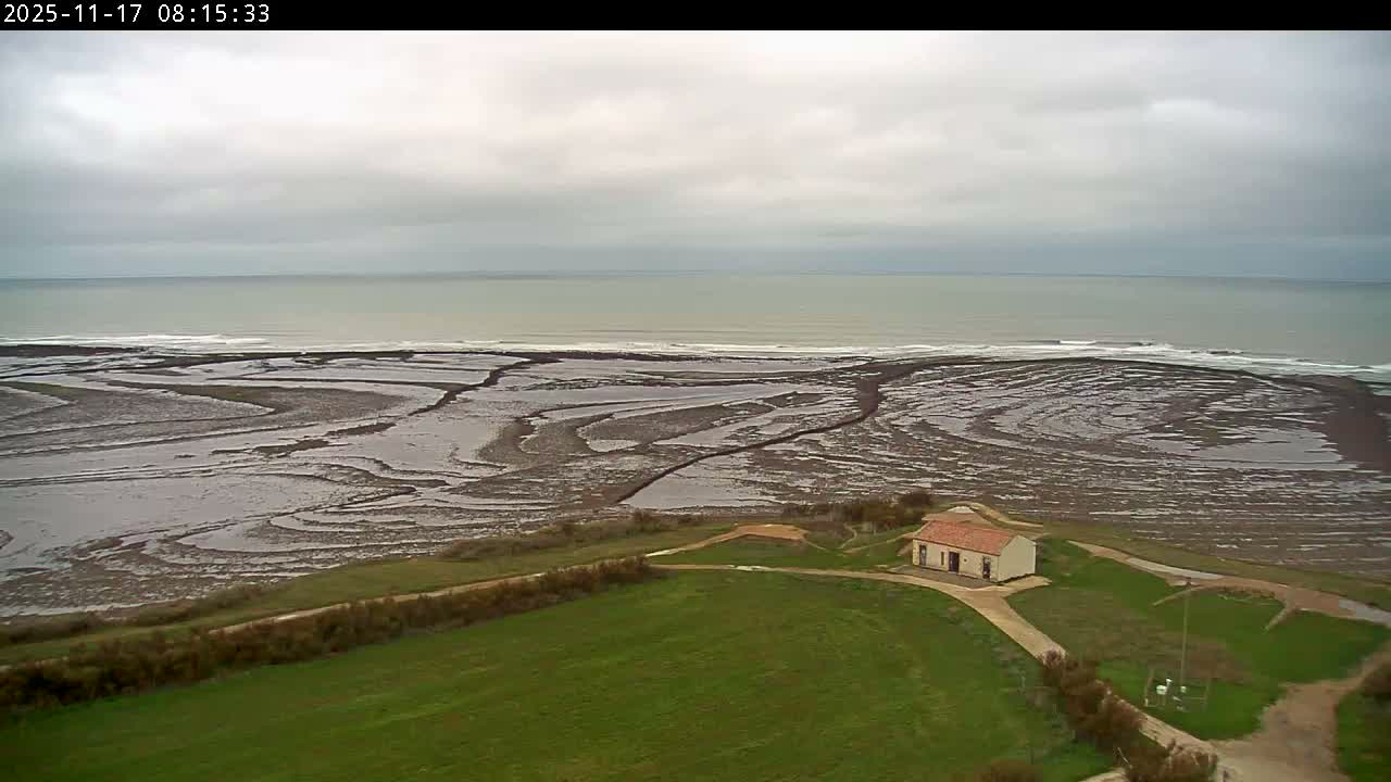 Saint-Denis-d'Oleron  Coast & Atlantic View  from Chassiron Light House (Phare de Chassiron) - Rochefort, Charente-Maritime, Nouvelle-Aquitaine, France