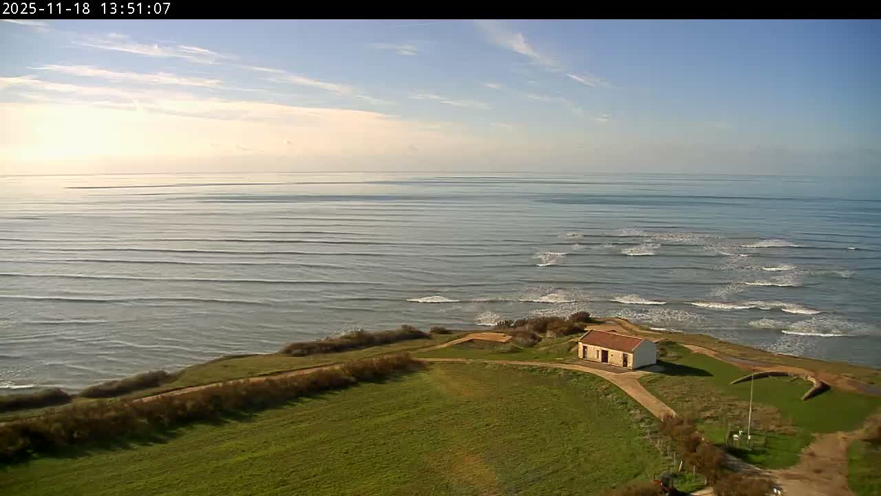 Saint-Denis-d'Oleron  Coast & Atlantic View  from Chassiron Light House (Phare de Chassiron) - Rochefort, Charente-Maritime, Nouvelle-Aquitaine, France