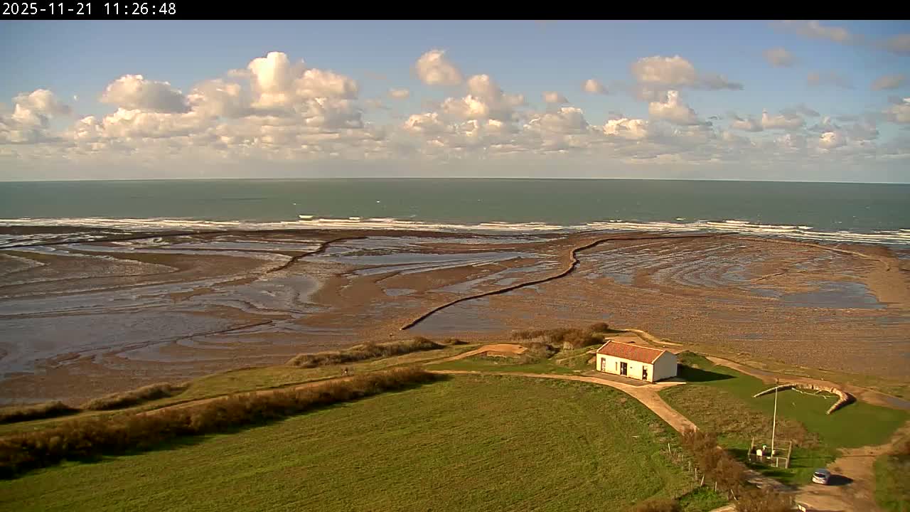 Saint-Denis-d'Oleron  Coast & Atlantic View  from Chassiron Light House (Phare de Chassiron) - Rochefort, Charente-Maritime, Nouvelle-Aquitaine, France