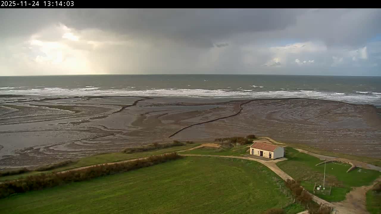 Saint-Denis-d'Oleron  Coast & Atlantic View  from Chassiron Light House (Phare de Chassiron) - Rochefort, Charente-Maritime, Nouvelle-Aquitaine, France
