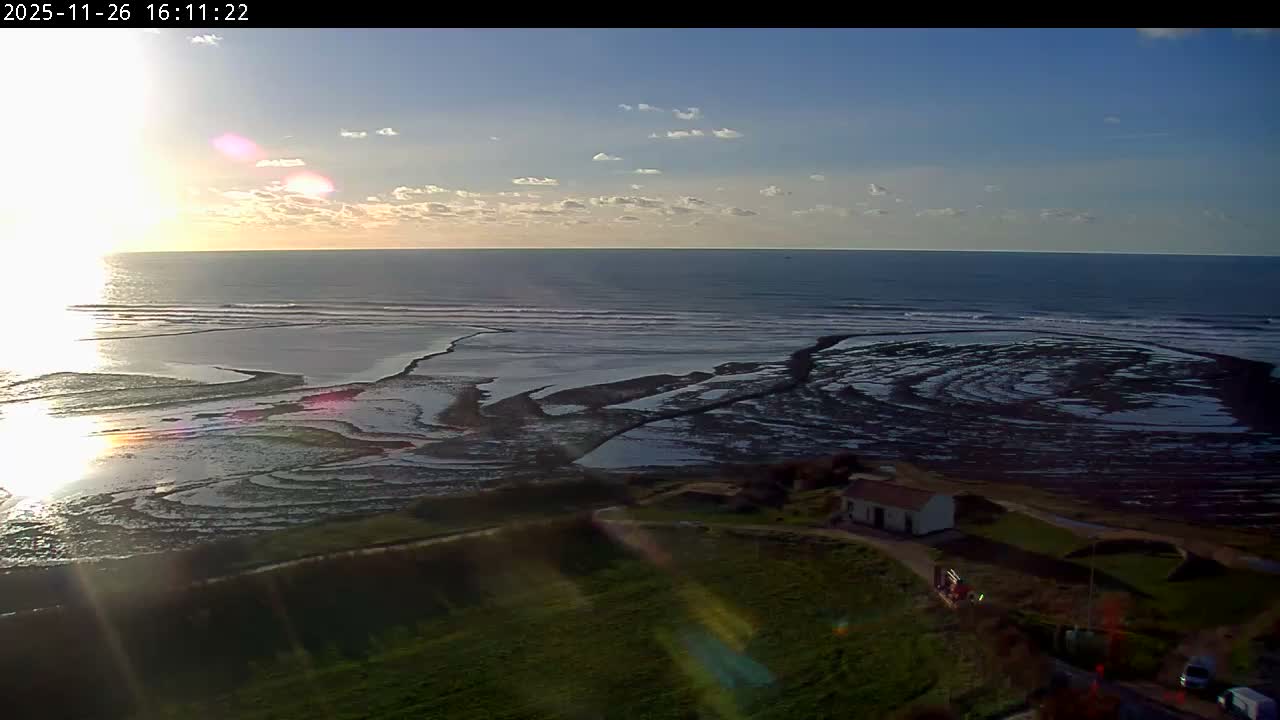 Saint-Denis-d'Oleron  Coast & Atlantic View  from Chassiron Light House (Phare de Chassiron) - Rochefort, Charente-Maritime, Nouvelle-Aquitaine, France